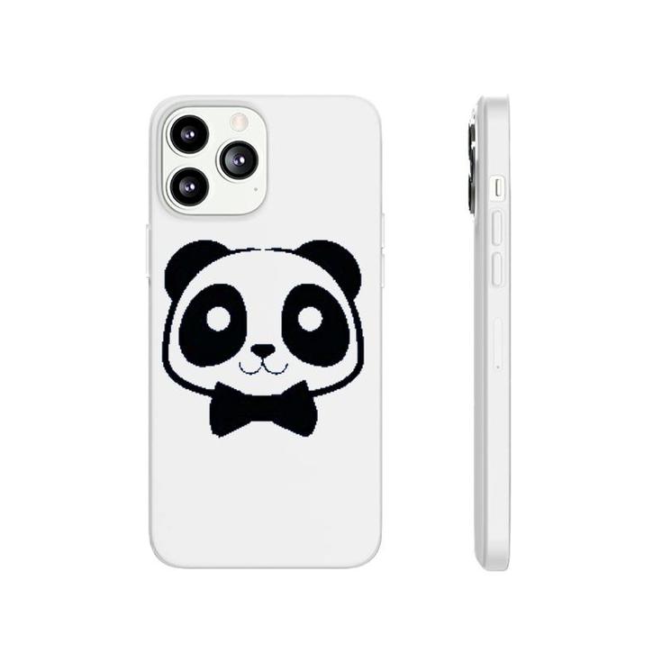 Cute Panda With Bowtie Phonecase iPhone