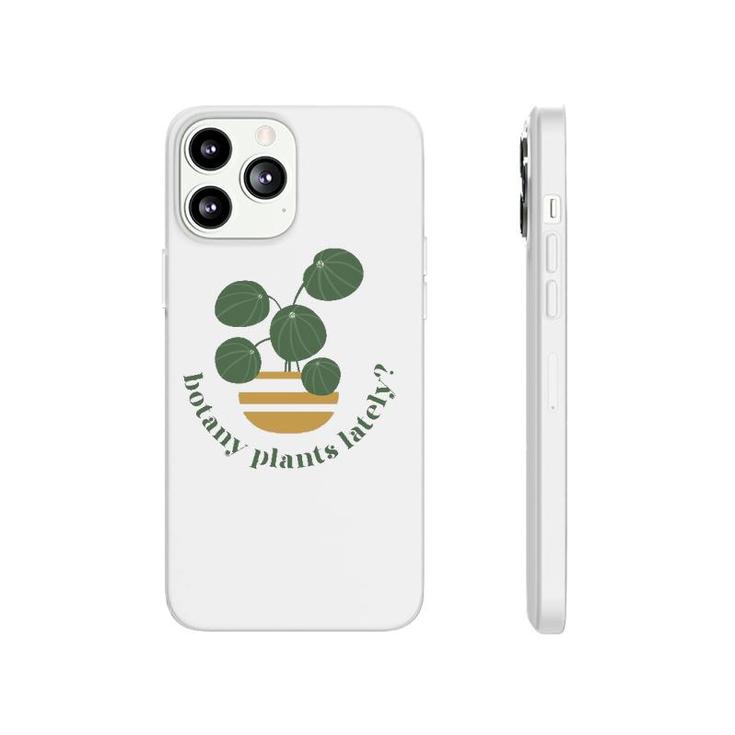 Cute Pilea Paperomiodes House Plant Botany Plants Lately Phonecase iPhone