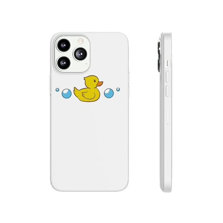 Cute Rubber Duck In Water Love Rubber Ducks  Phonecase iPhone