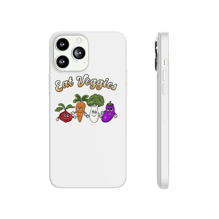 Cute Veggie Design For Men Women Vegetable Vegetarian Lovers Phonecase iPhone