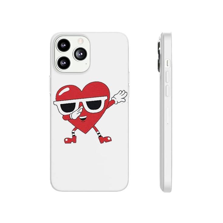 Dabbing Heart Love Dab Valentine's Day Phonecase iPhone