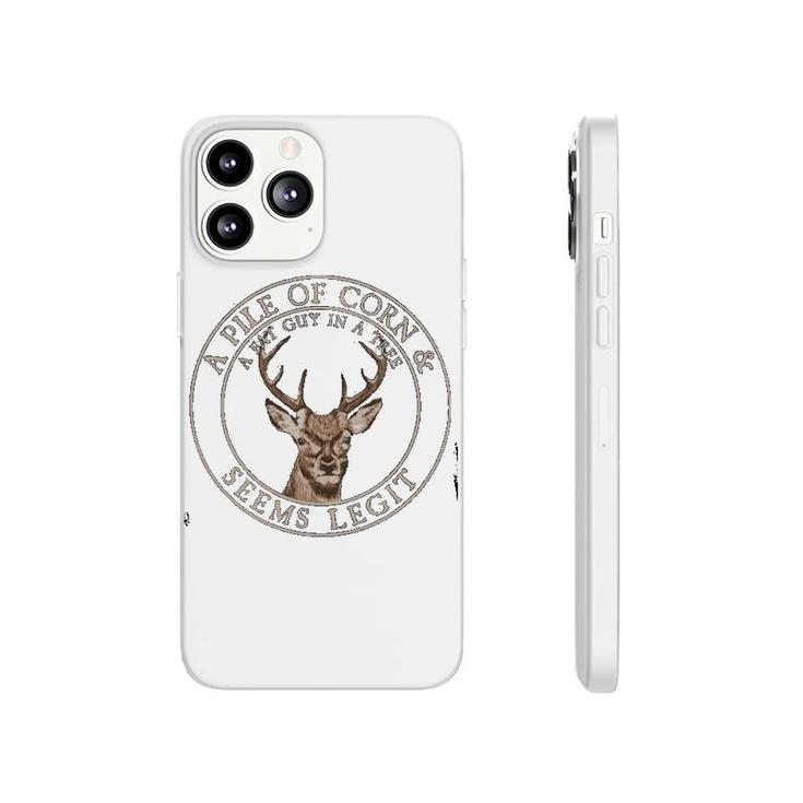 Deer Hunting A Fat Guy In A Tree Phonecase iPhone