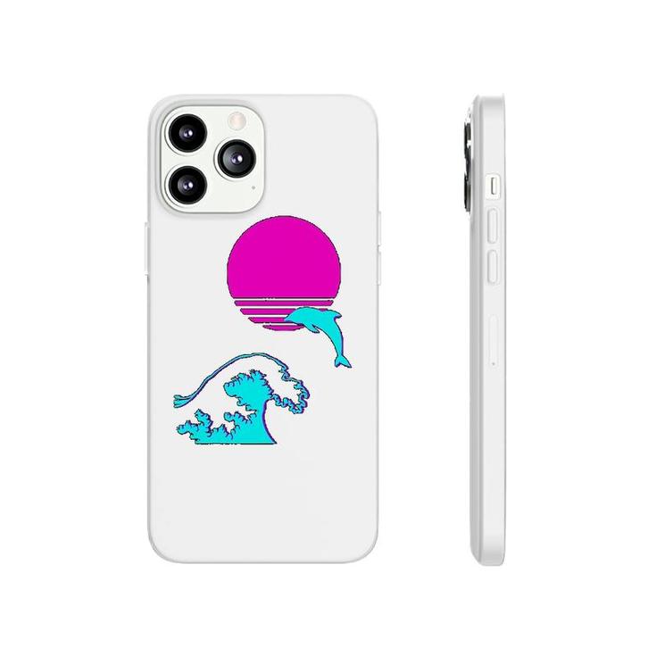 Dolphin Retro 90s Phonecase iPhone