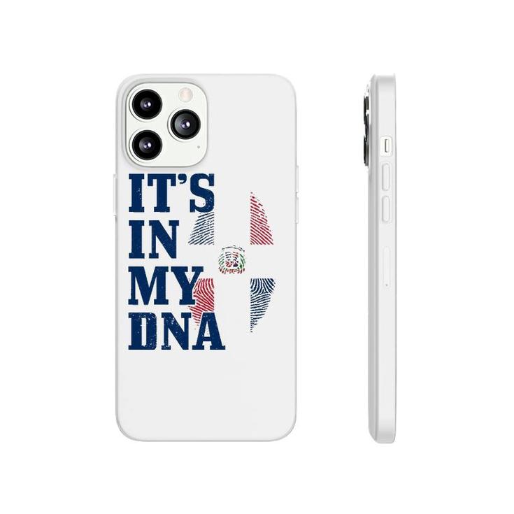 Dominican Republic It's In My Dna Dominican Flag Pride Phonecase iPhone