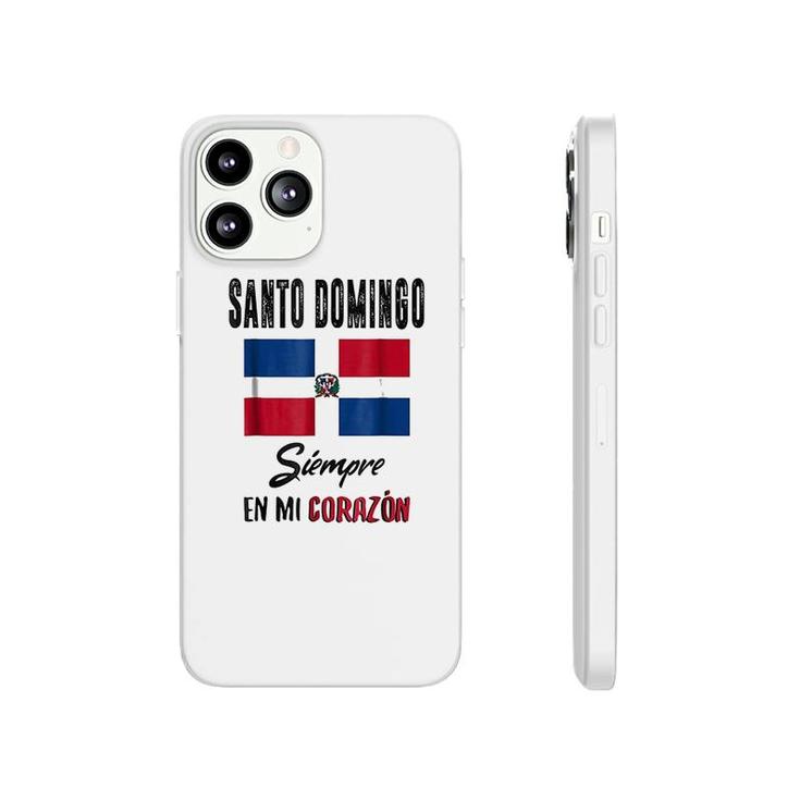 Dominican Republic Santo Domingo Flag Beach Souvenirs Phonecase iPhone