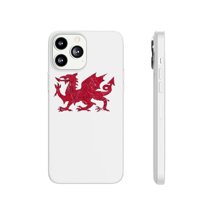 Dragon Of Wales Flag Welsh Cymru Flags Medieval Welsh Rugby Tank Top Phonecase iPhone