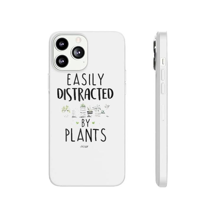 Easily Distracted By Plants  Funny Cute Plants  Phonecase iPhone
