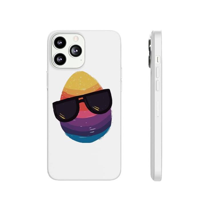 Easter Egg With Sunglasses Happy Easter Egg 2022 Ver2 Phonecase iPhone