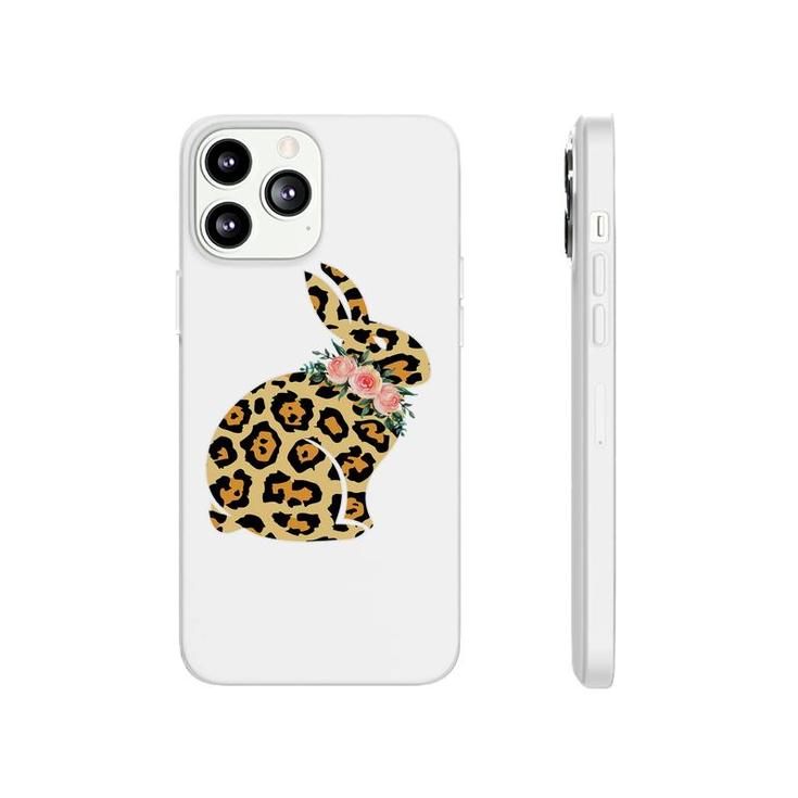 Easter Leopard Floral Bunny Phonecase iPhone
