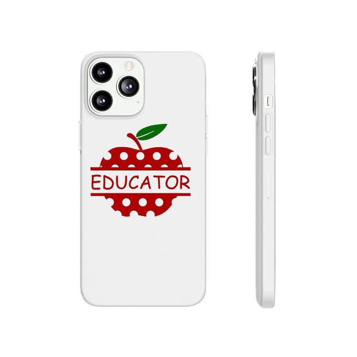 Educator Red Apple Teacher Gift Phonecase iPhone