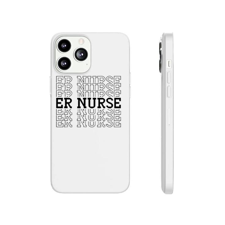 Er Emergency Room Nurse Hospital Healthcare Phonecase iPhone