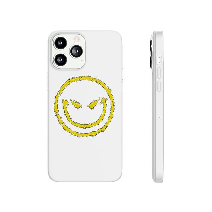 Evil Smile Face Graphic Phonecase iPhone