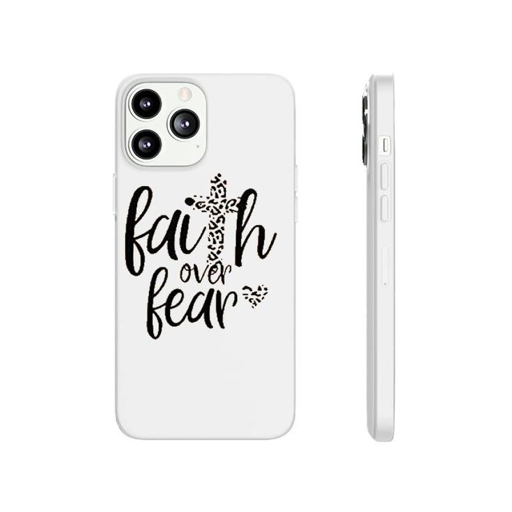 Faith Over Fear Cross Jesus Phonecase iPhone