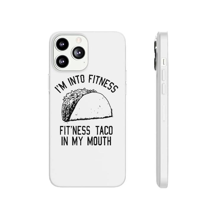 Fitness Taco Funny Gym Cool Humor Phonecase iPhone