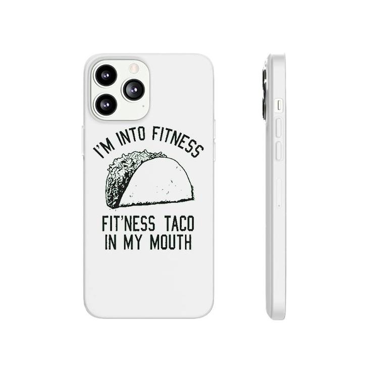Fitness Taco Funny Gym Graphic Phonecase iPhone