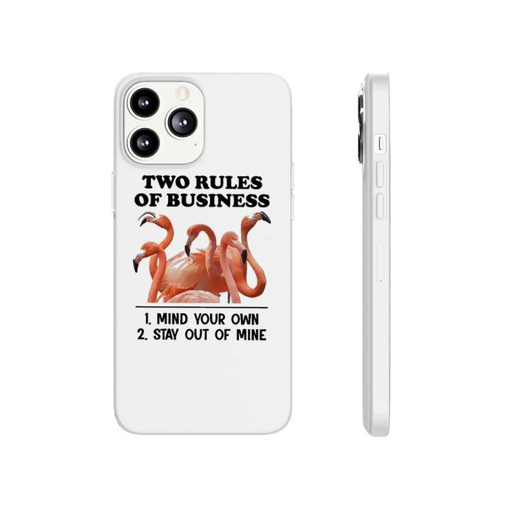 Flamingo Rules Phonecase iPhone