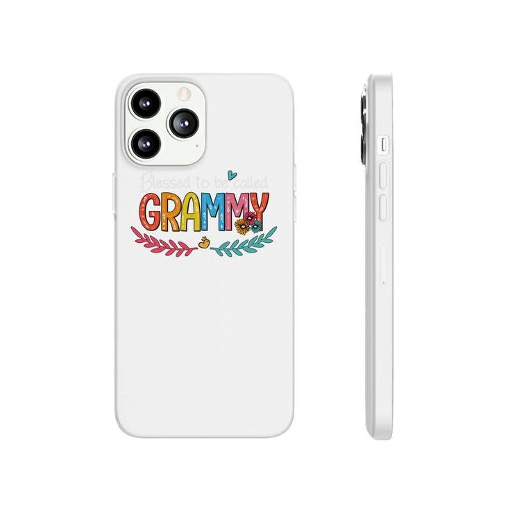 Flower Blessed To Be Called Grammy Phonecase iPhone