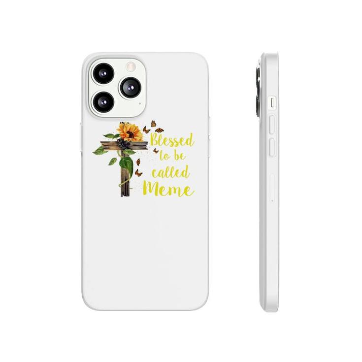 Flower Blessed To Be Called Meme Phonecase iPhone