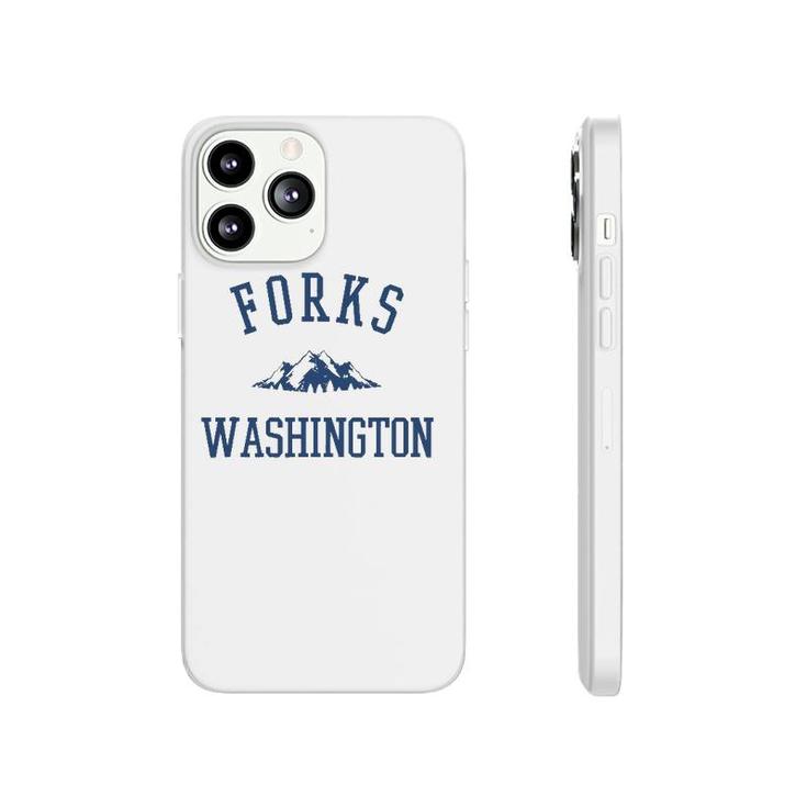 Forks Washington Mountain Graphic Phonecase iPhone