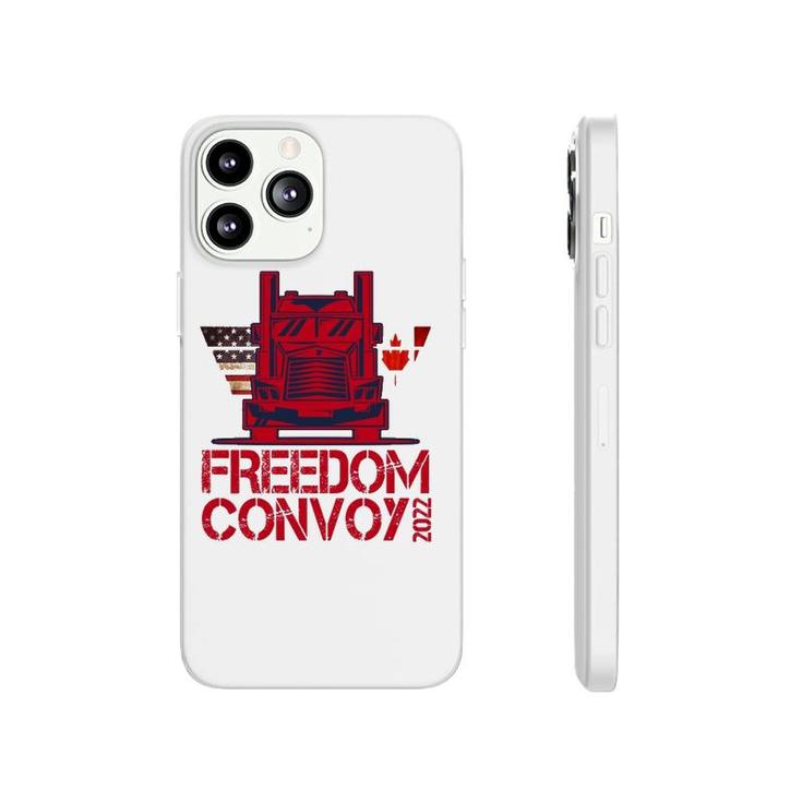 Freedom Convoy 2022 Support Our Truckers Convoy  Phonecase iPhone