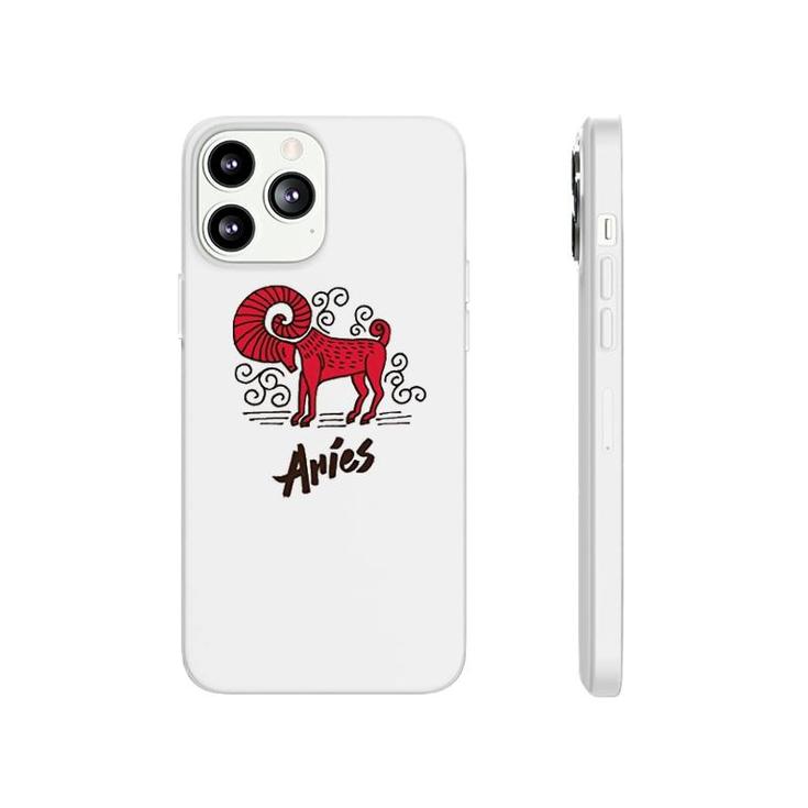 Funny Aries Zodiac Symbol Phonecase iPhone