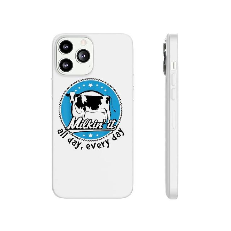 Funny Dairy Farmer All Day Every Day Phonecase iPhone