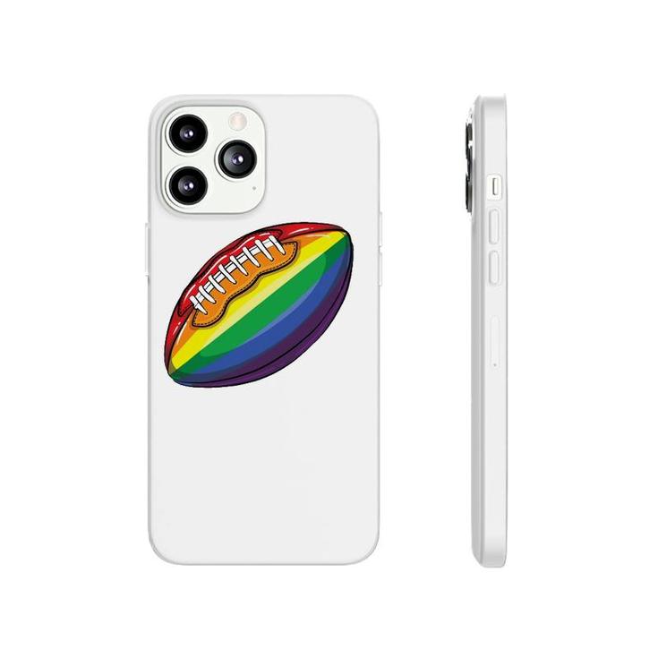 Funny Football Lgbt Gift For Team Sports Player Men Women Phonecase iPhone