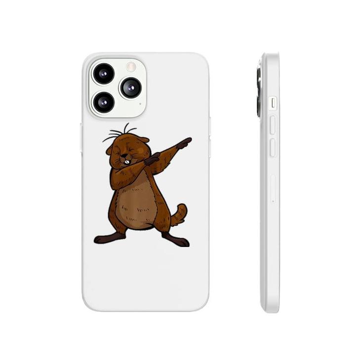 Funny Groundhog Day Funny Dabbing Groundhog Phonecase iPhone