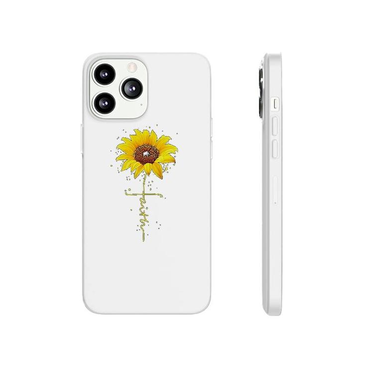 Funny Sunflower Faith Phonecase iPhone