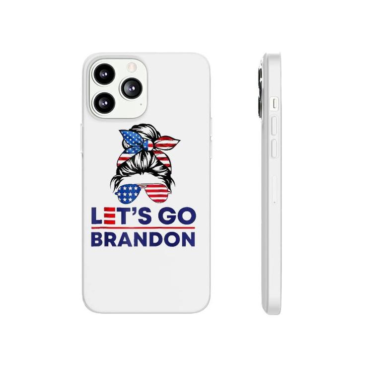 Funny TRump BIden Tee Let's Go Brandon Letsgobrandon 2021 Raglan Baseball Tee Phonecase iPhone