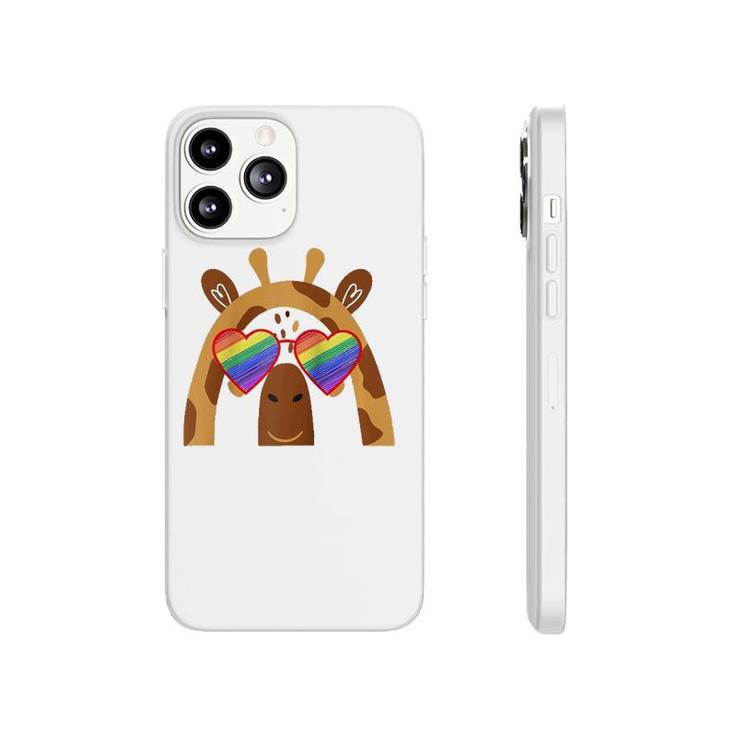 Gay Giraffe Lover Lgbtq Pride Stuff For Teens Rainbow Shades  Phonecase iPhone