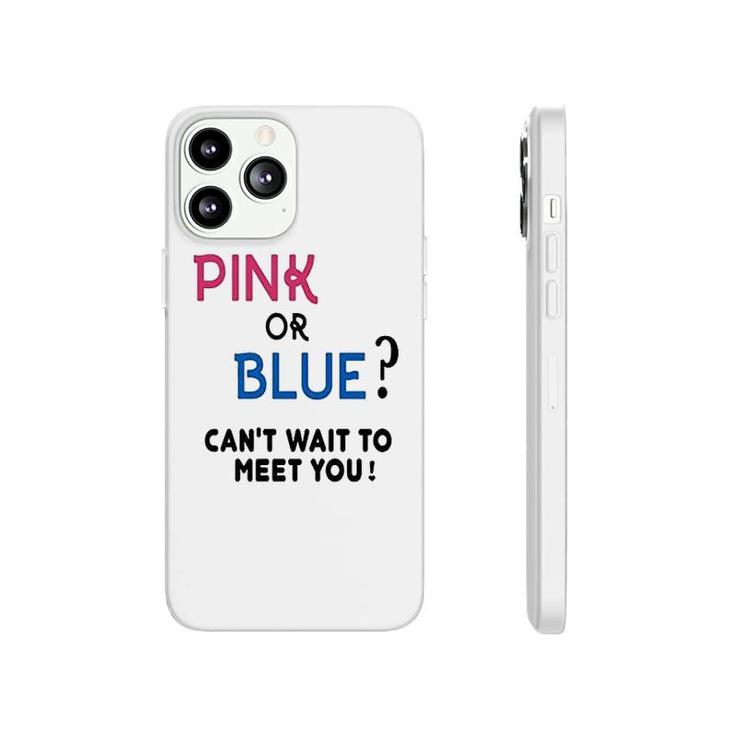 Gender Reveal Team Pink Or Blue Funny Phonecase iPhone
