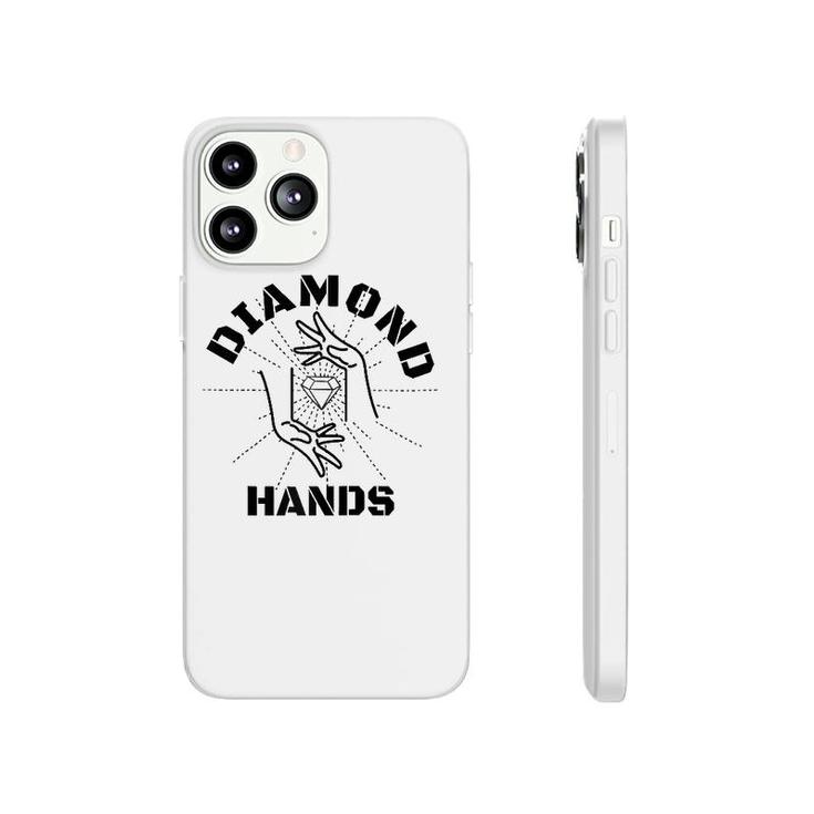 Gme Diamond Hands Autist Stonk Market Tendie Stock Raglan Baseball Tee Phonecase iPhone