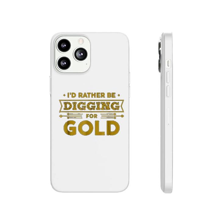 Gold Miner Digger Prospecting Treasure Phonecase iPhone