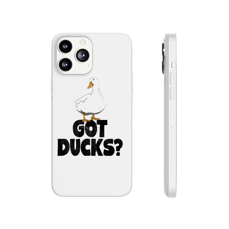 Got Ducks Funny Water Ducklings Gifts Phonecase iPhone
