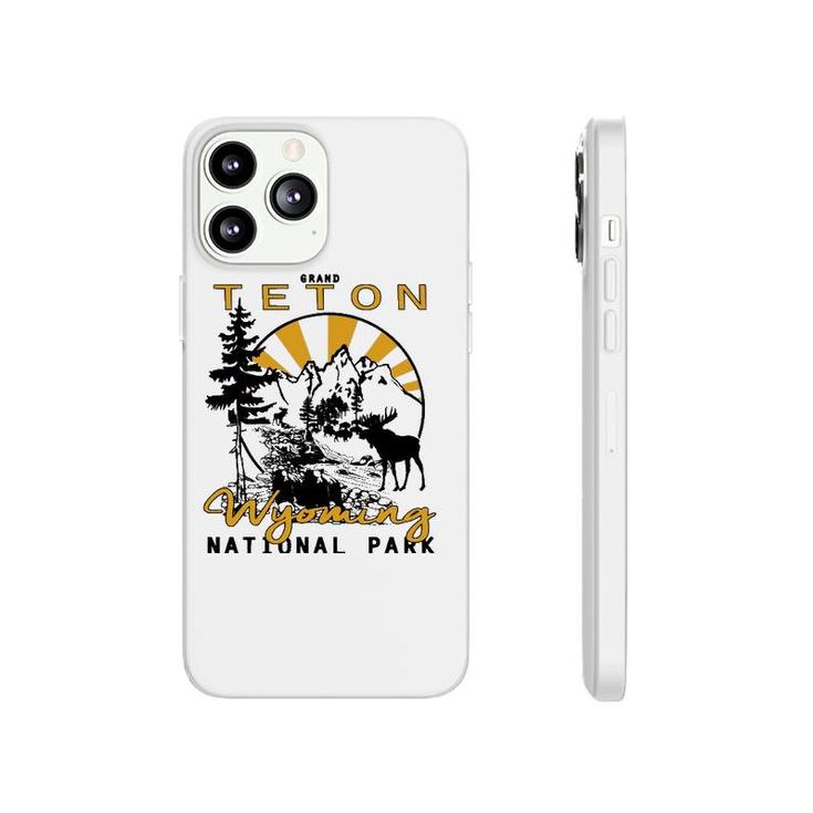 Grand Teton National Park Jackson Hole Wyoming Keepsake Phonecase iPhone