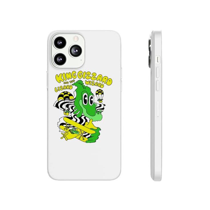 Graphic King Funny Gizzard The Lizard Arts Wizard Costume Phonecase iPhone