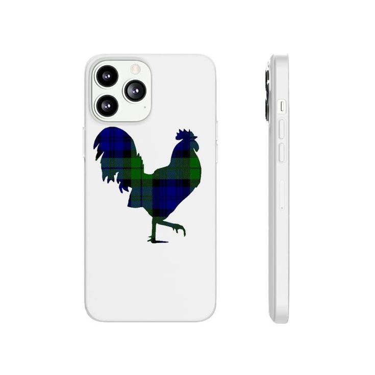 Green And Blue Plaid Chicken Scottish Pride Tartan Phonecase iPhone