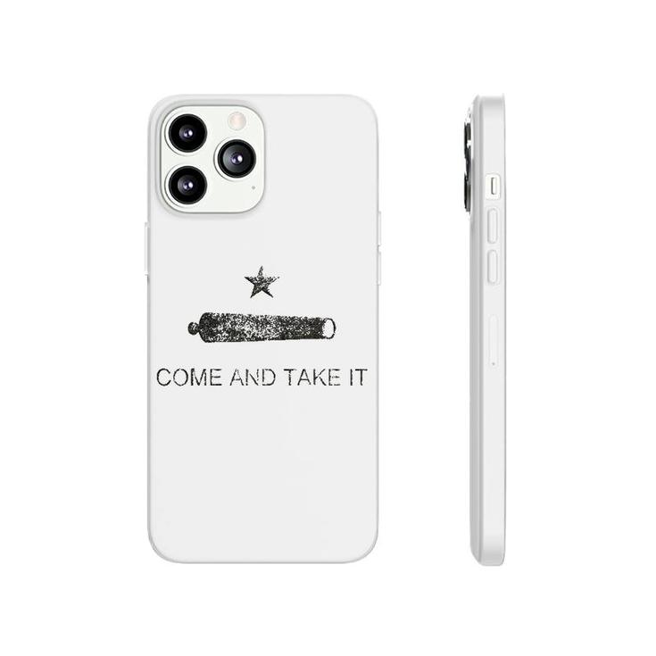 Grungy Texas Come And Take It Flag Phonecase iPhone