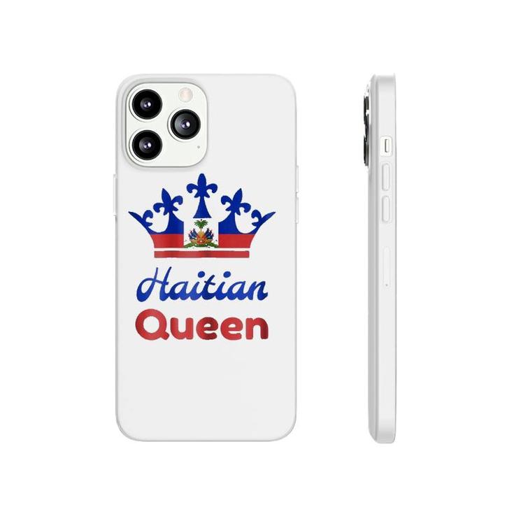 Haitian Queen Womens'  Perfect Haiti Crown Flag Gift Phonecase iPhone