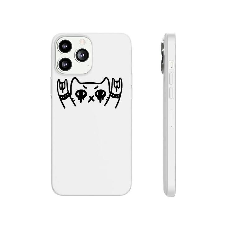 Heavy Metal Cat Lover Phonecase iPhone