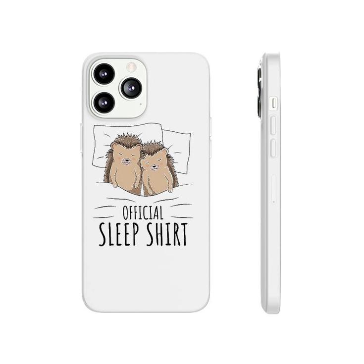 Hedgehog Official Sleep Cute Hedgehog Phonecase iPhone