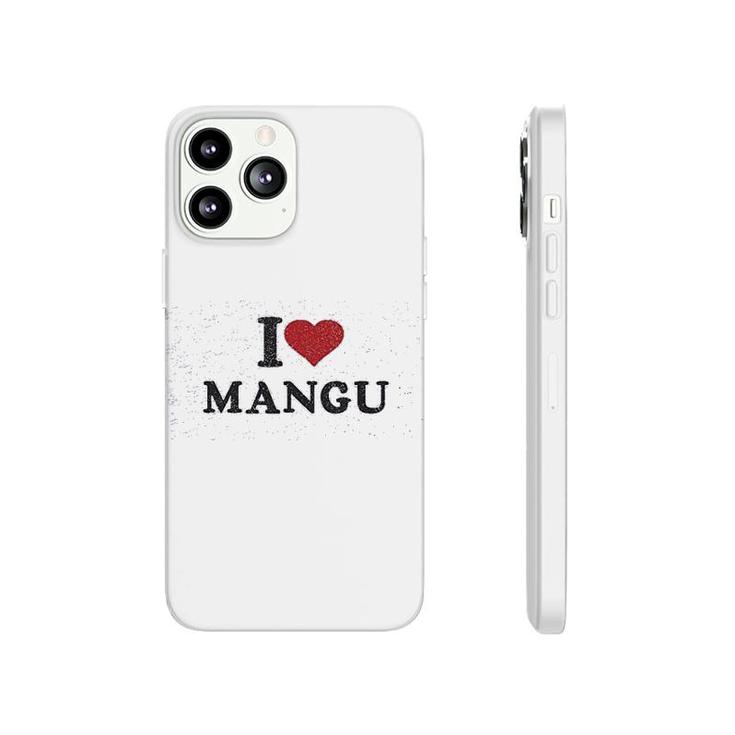 I Love Mangu Dominican Republic Phonecase iPhone