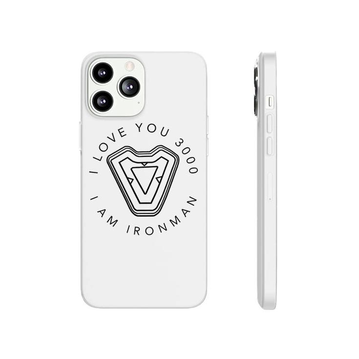 I Love You 3000 Quote Circle Logo Phonecase iPhone