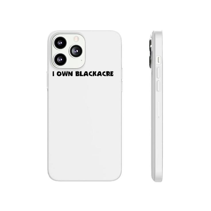 I Own Blackacre Funny Law School Phonecase iPhone