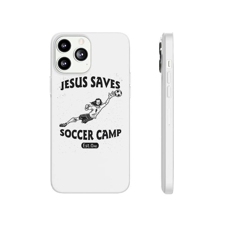 Jesus Saves Soccer Camp Phonecase iPhone