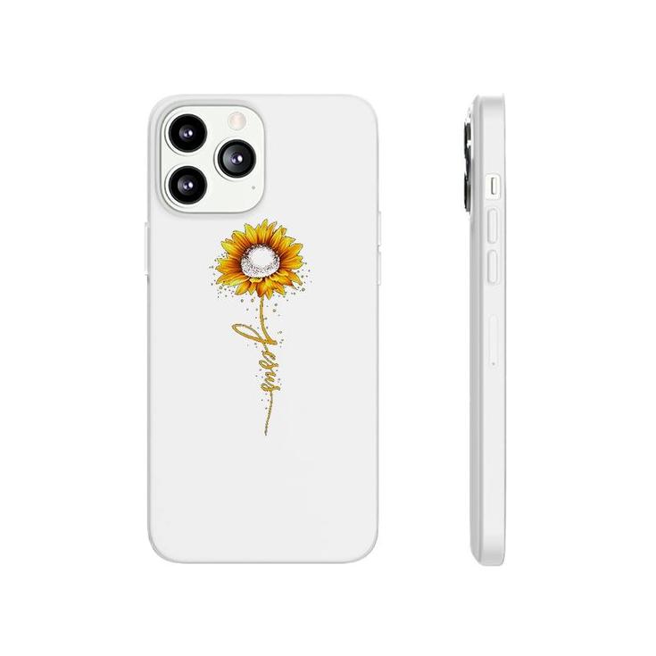 Jesus Sunflower Phonecase iPhone