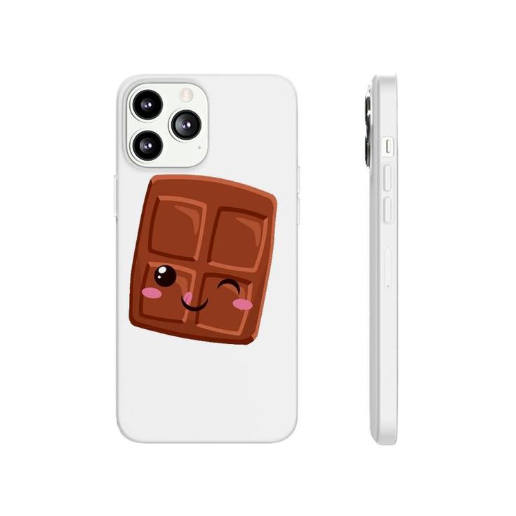 Kawaii Halloween Group Costume Smores Small Chocolate Bar Phonecase iPhone