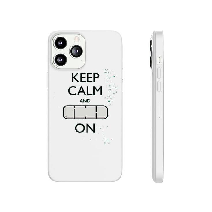 Keep Calm And Carry On Phonecase iPhone