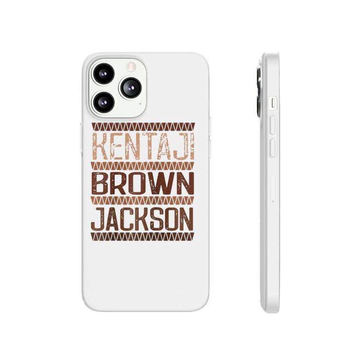 Ketanji Brown Jackson  Melanin Judge Black Woman Pride Raglan Baseball Tee Phonecase iPhone